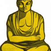 Gautama Buddha Meditation PNG HD Image