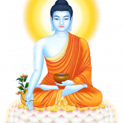 Gautama Buddha Meditation Png Larawan