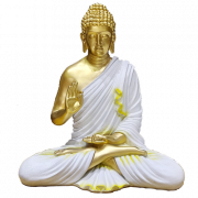 Gautama Buddha Meditation โปร่งใส