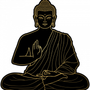 Gautama Boeddha religie PNG -bestand