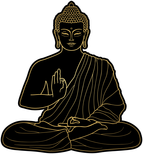 Gautama Boeddha religie PNG -bestand