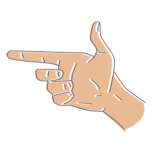 Gesture Finger PNG Pic