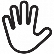 Gesture hand png clipart