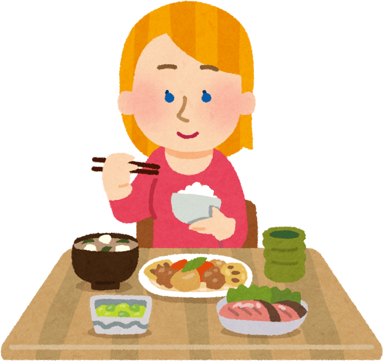 Girl Eating Food PNG Clipart