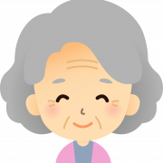 Бабушка счастливая PNG фото