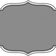 Gray Frame PNG File