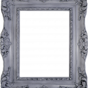 Imagen de PNG de marco gris