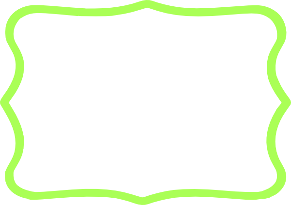 Green Frame PNG Image File