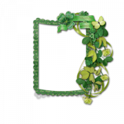Imágenes PNG de marco verde