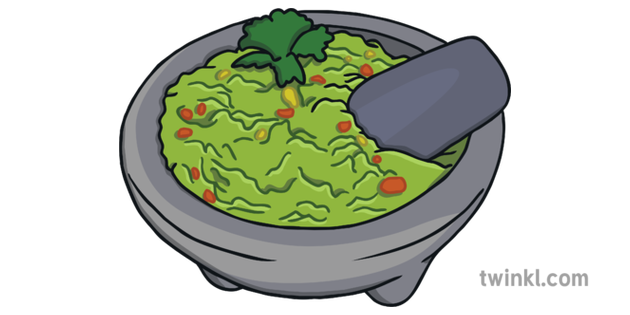 Guacamole Mexican Snack PNG Clipart