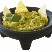 Guacamole Mexicaanse snack PNG -uitsparing