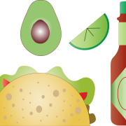 Arquivo de imagem PNG de guacamole