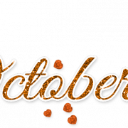 Hello October PNG Image