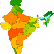 India Map PNG Bilddatei