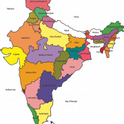 India Map PNG Bild HD