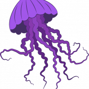 Медуза без фона