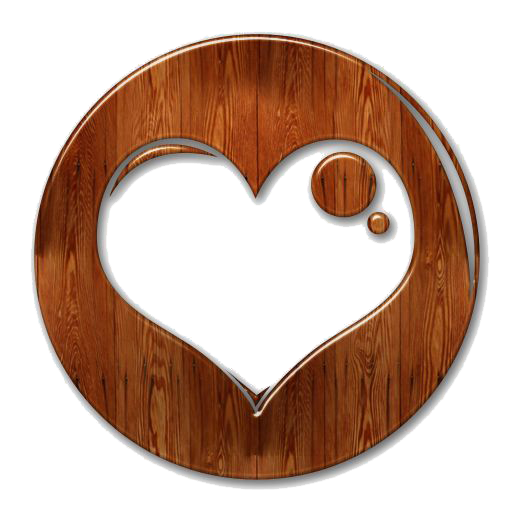 Love Wood PNG HD Image