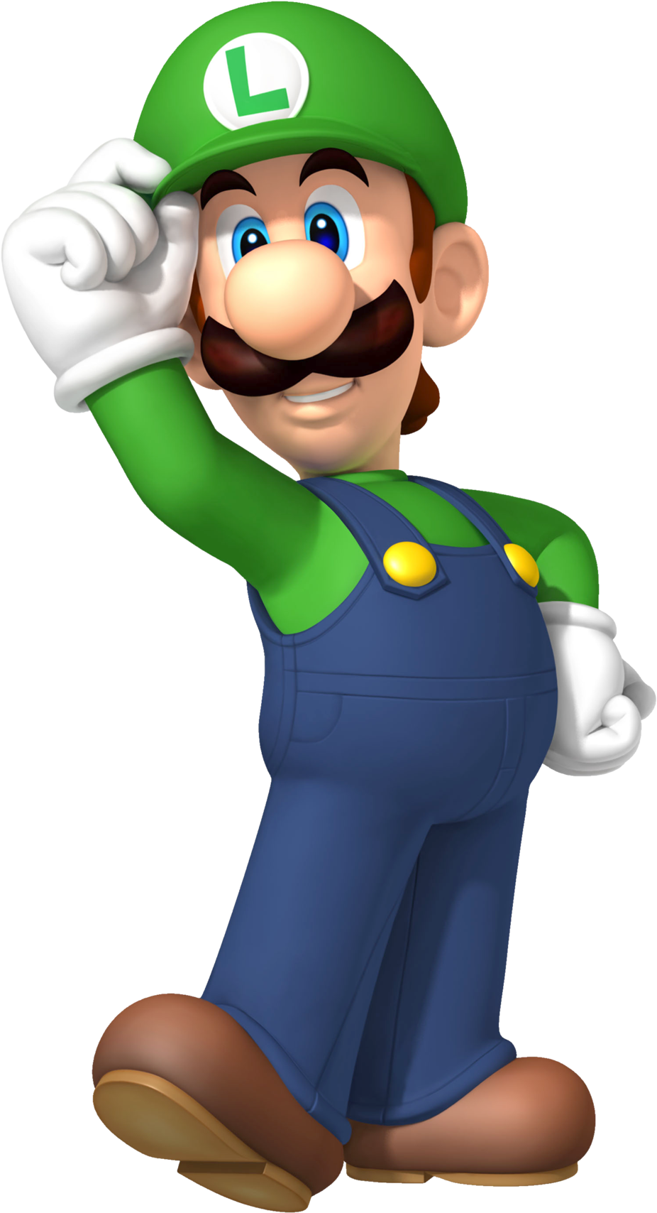 Luigi Achtergrond PNG