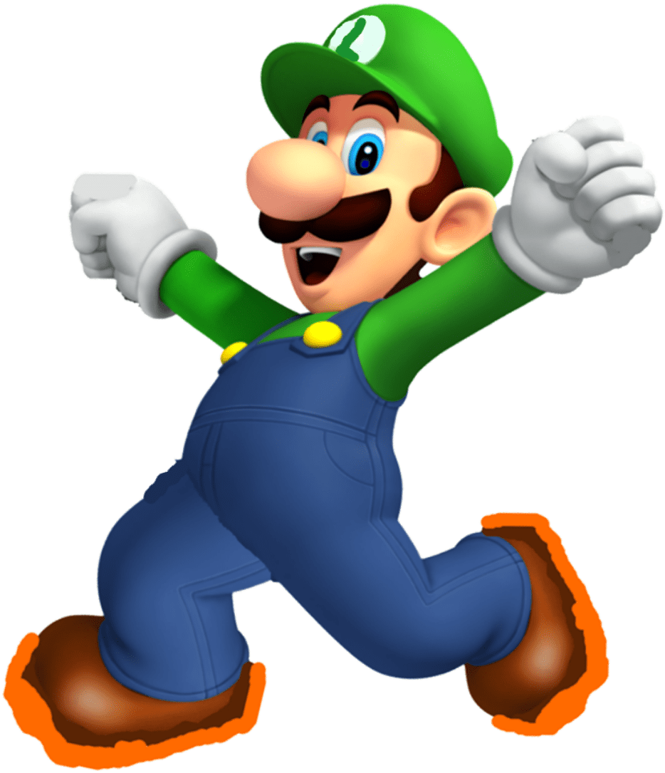 Luigi PNG Background