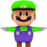Luigi PNG -uitsparing