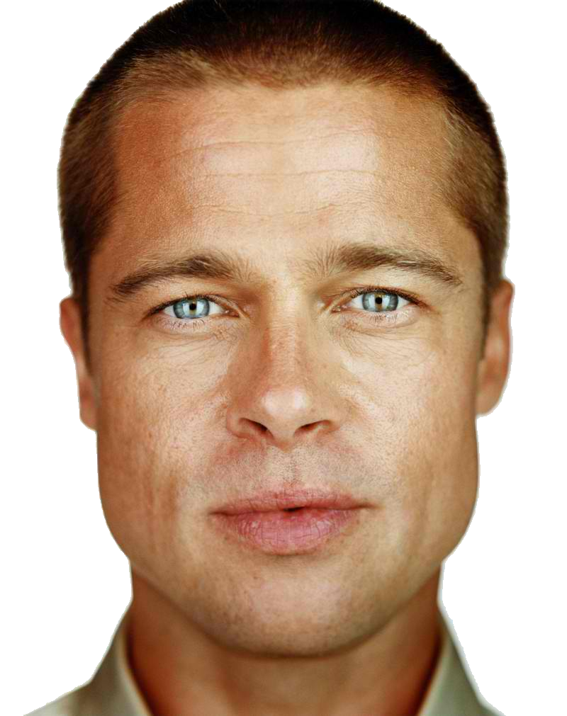 Male Face PNG Cutout