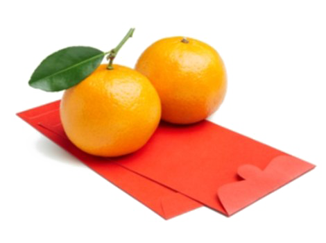 Мандарин апельсиновый вырез PNG