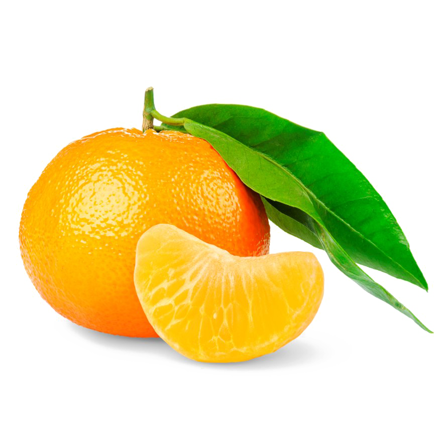 Файл мандаринского оранжевого PNG