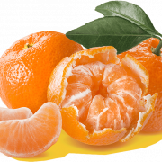 Foto PNG arancione mandarino