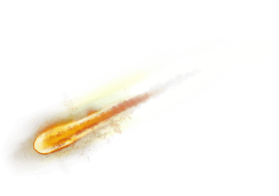 Meteor Comet PNG Image