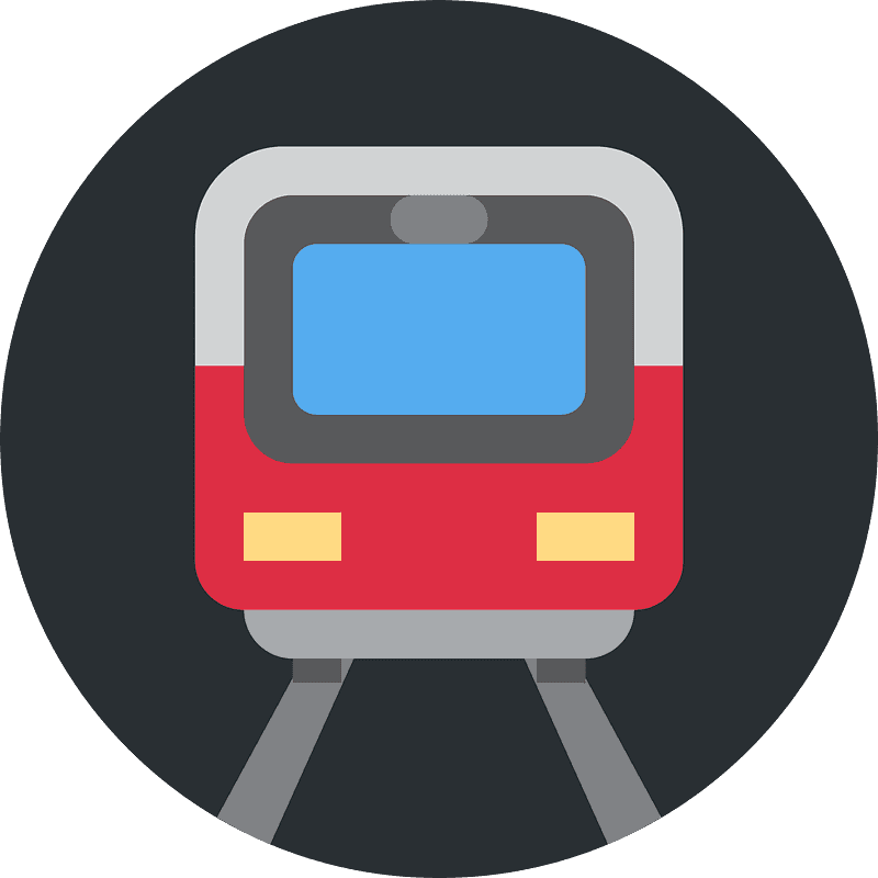 Metro Train PNG -afbeeldingsbestand