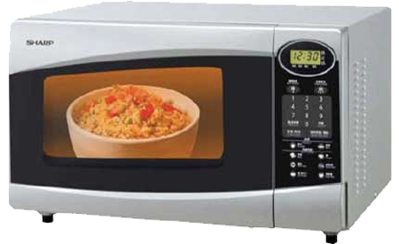 Peralatan oven microwave gambar png