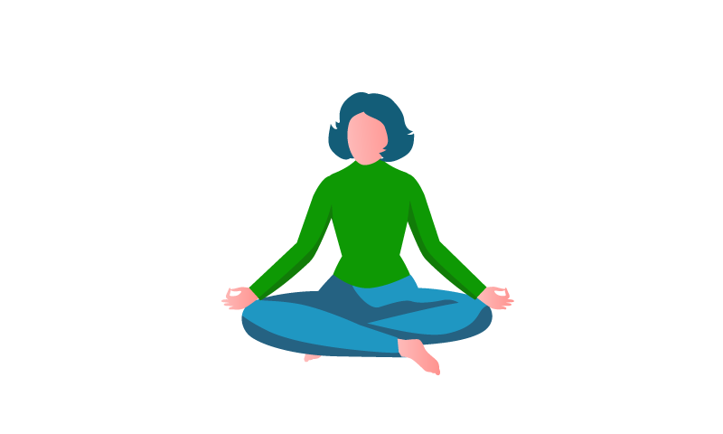 Mindfulness Meditation PNG Picture