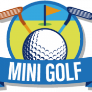 Logotipo de mini golf