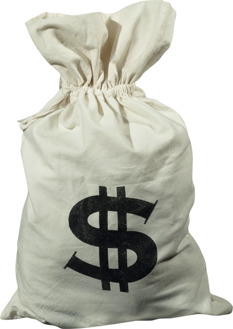 Money Bag PNG File Gambar