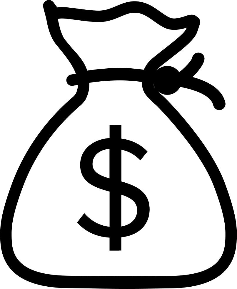 Money Bag Vector PNG Clipart