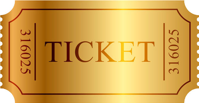 Movie Ticket PNG HD Image