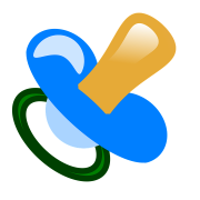 Newborn Pacifier PNG Pic