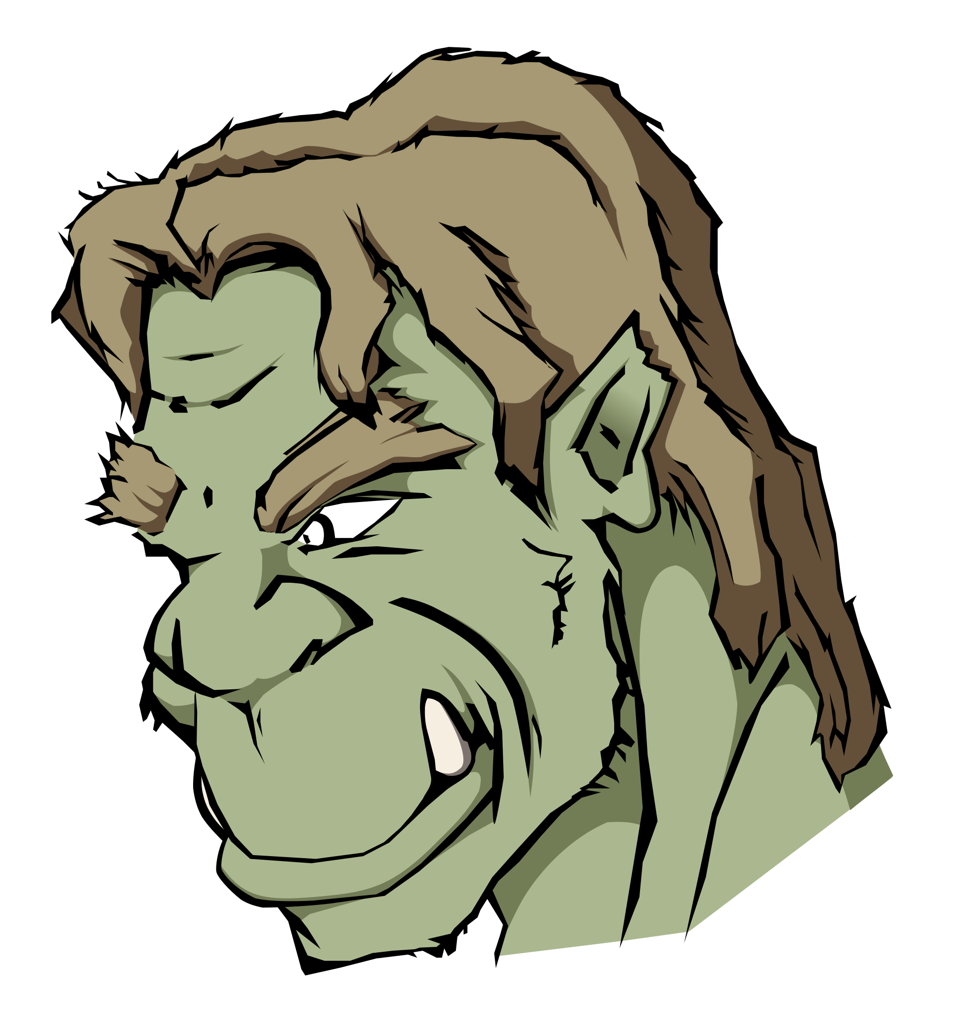 Orc Monster PNG Clipart