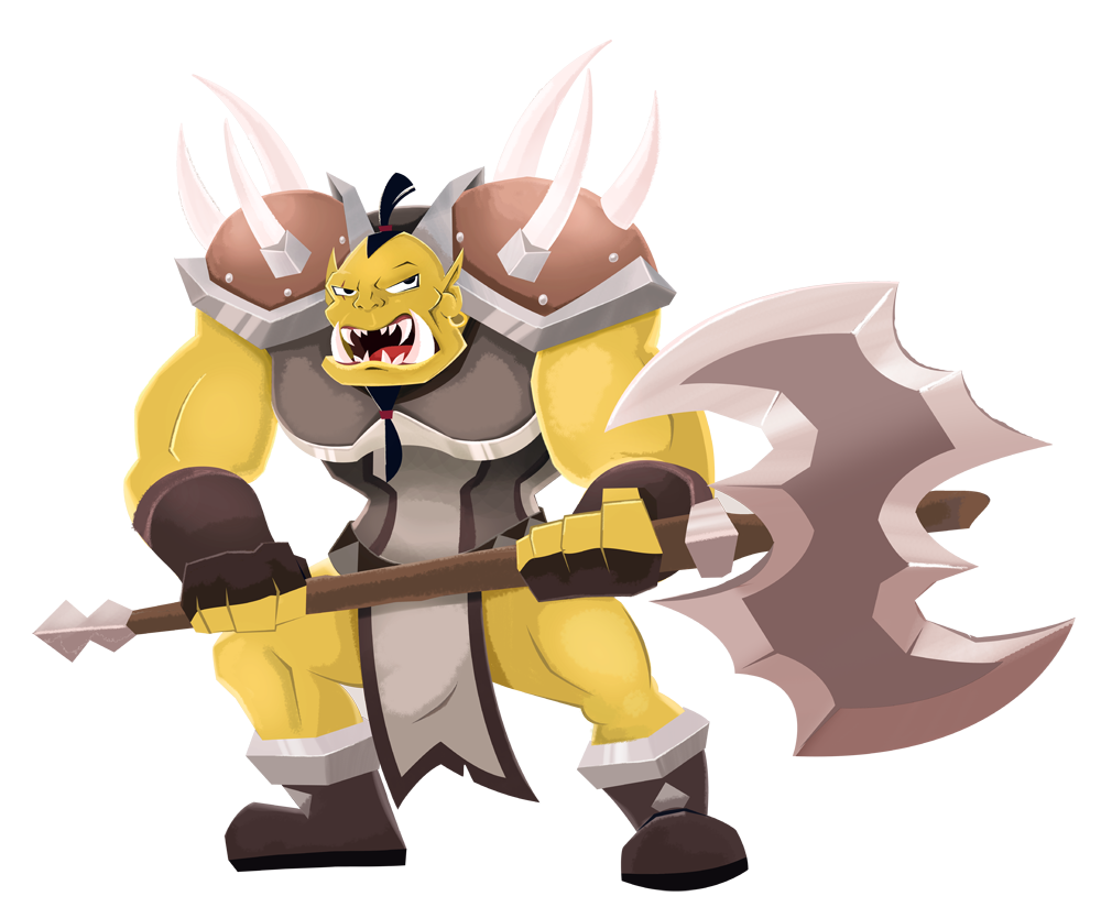 Orc Monster PNG Cutout