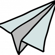 Avião de avião de papel