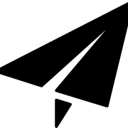 Paper Plane Origami Tidak Ada Latar Belakang