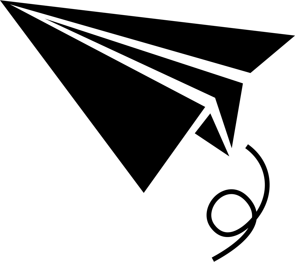 Paper Plane Origami PNG Images