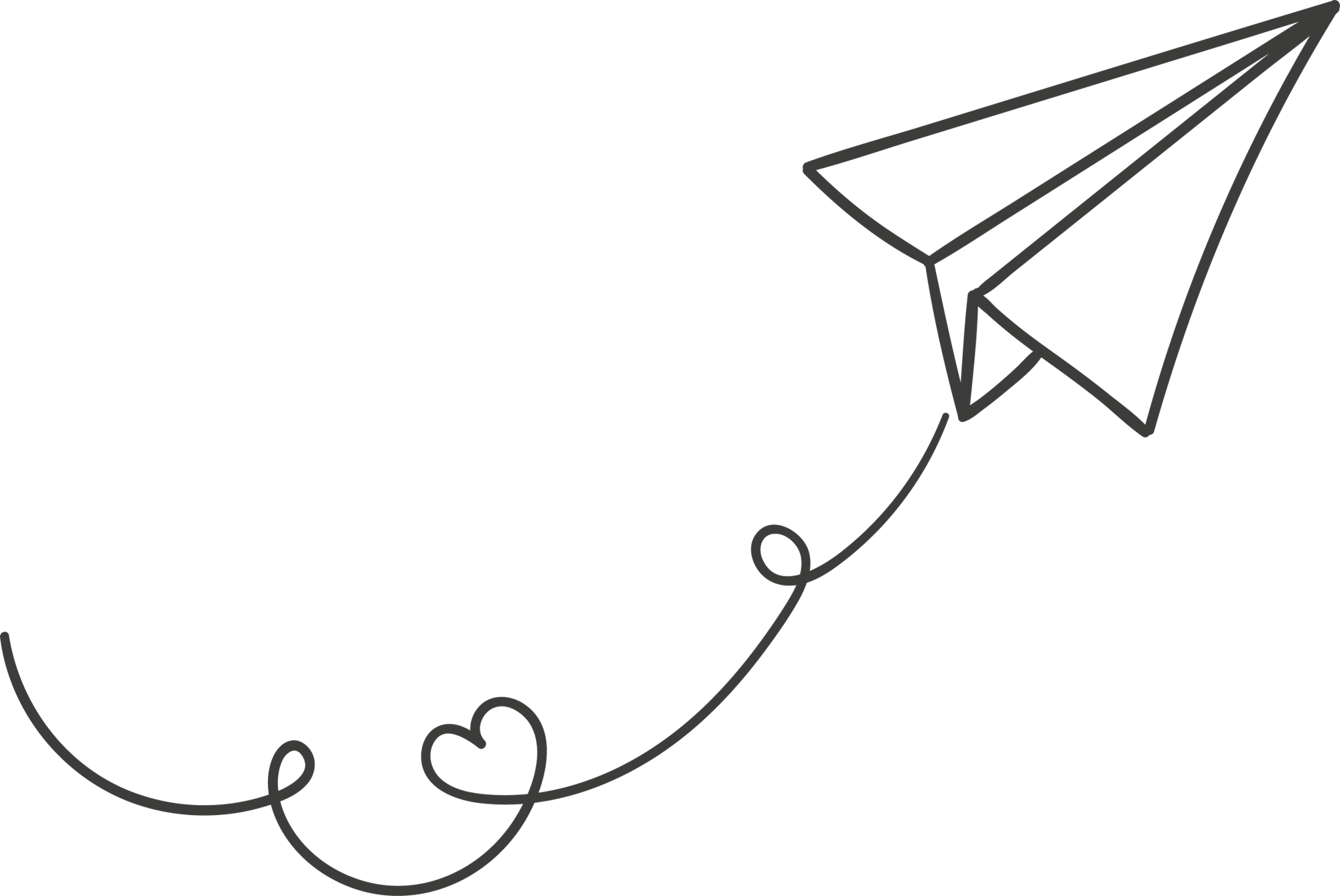Paper Plane Origami PNG Photo