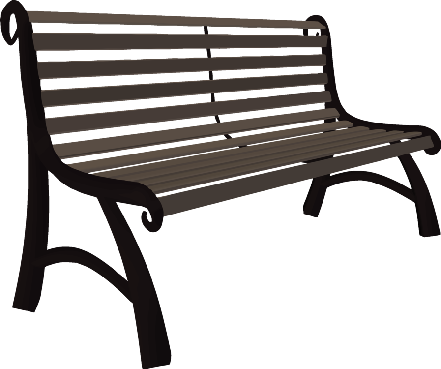 Park Bench Background PNG