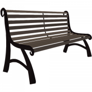 Park Bench PNG Arquivo