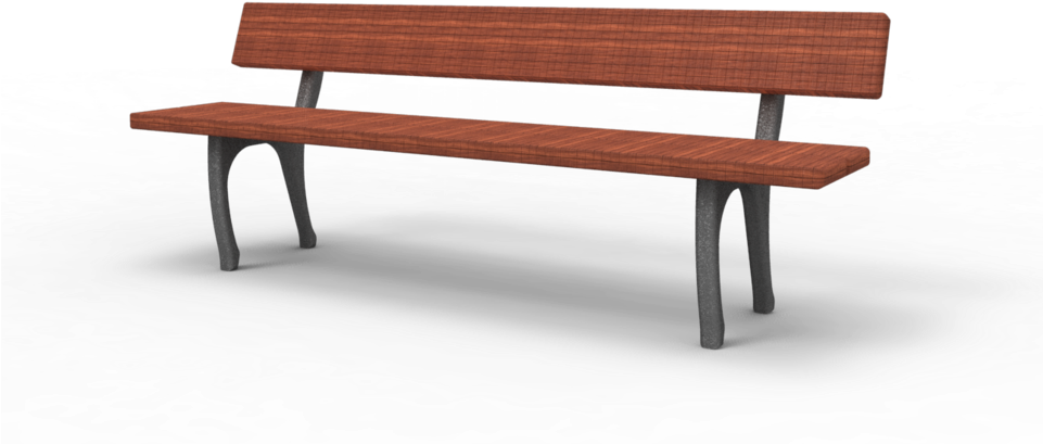 Park Bench PNG HD Image