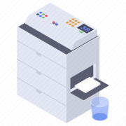 Photocopier Machine Equipment PNG File