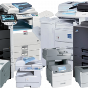 Photocopier Machine PNG Cutout