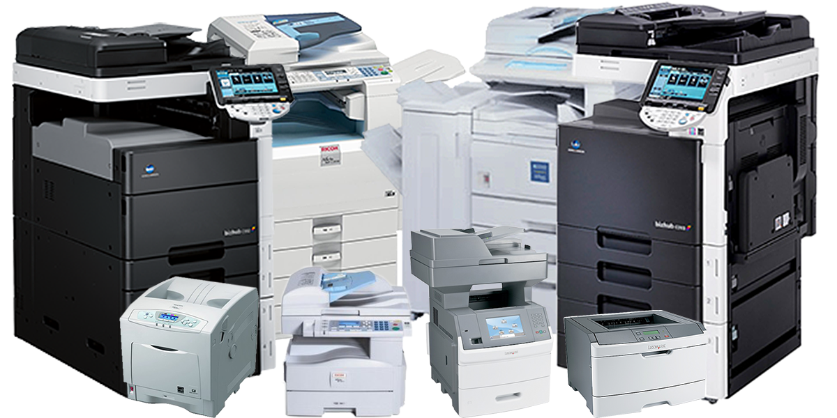 Photocopier Machine PNG Cutout