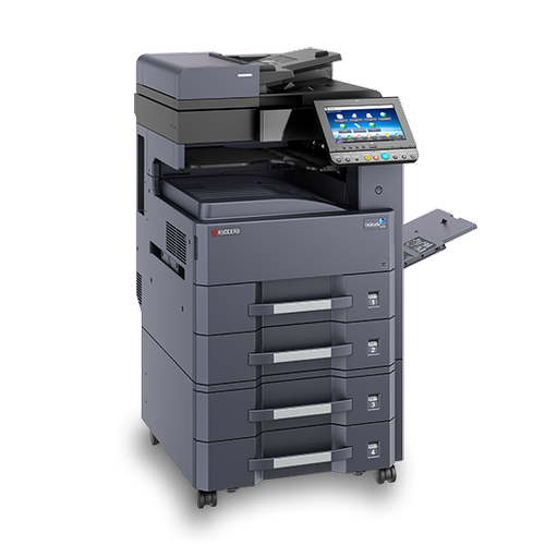 Máquina de fotocopier transparente